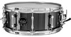 Mapex Armory 14" x 5.5" Tomahawk Snare Drum – Black Chrome (ARST4551CEB) featuring a steel shell, black chrome finish, and cutting tone for powerful, high-impact drumming.