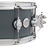 DW Design Series 14" x 6" Snare Drum - Steel Grey (DDLG0614SSSG) featuring an all-maple shell, chrome hardware, and sleek finish for balanced tone and studio-grade performance.