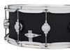 DW Design Series Snare Drum, 6x14 - Black Stain (DDLM0614SSBL) | Musician Madness