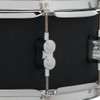 PDP Concept Maple 5.5x14 Snare Drum in Satin Black FinishPly with maple shell and chrome hardware, offering crisp attack and classic styling.