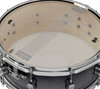 PDP Concept Maple 5.5x14 Snare Drum in Silver to Black Sparkle Fade Lacquer finish with maple shell and chrome hardware, offering brilliant looks and crisp tone.
