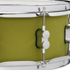 PDP Concept Maple 5.5x14 Snare Drum in Satin Olive FinishPly with maple shell and chrome hardware, featuring balanced tone and smooth matte finish.