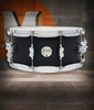 PDP Concept Maple 6.5x14 Snare Drum in Satin Black FinishPly with maple shell and chrome hardware, offering bold tone and modern black satin styling.