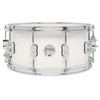 PDP Concept Maple 6.5x14 Pearlescent White Lacquer Snare (PDCM6514SSPW) | Musician Madness
