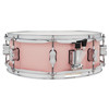 PDP New Yorker 5x14 Snare Drum in Pale Rose Sparkle FinishPly with maple shell and chrome hardware, offering crisp tone and vintage-inspired sparkle finish.