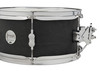 PDP Concept Series Black Wax Maple Snare, 6x12, Satin Black w/Chrome Hardware (PDSN0612BWCR) | Musician Madness
