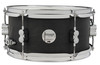 PDP Concept Series Black Wax Maple Snare, 6x12, Satin Black w/Chrome Hardware (PDSN0612BWCR) | Musician Madness