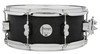 PDP Concept Series 5.5x13 Black Wax Maple Snare Drum in Satin Black finish with chrome hardware, offering warm maple tone, quick attack, and modern aesthetics.