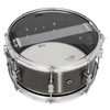 PDP Concept Series 6.5x13 Snare Drum in Black Nickel Over Steel finish with chrome hardware, offering bright tone, strong projection, and versatile sound.