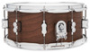 PDP LTD 6.5x14 Snare Drum with Maple/Walnut hybrid shell in Natural Satin finish, offering warm resonance, full-bodied tone, and premium craftsmanship.