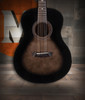 Washburn Novo S9 Bella Tono Studio Acoustic Guitar in Gloss Charcoal Burst finish with elegant body design and superior tonewoods â€“ Musician Madness