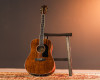 Washburn WD100DL Dreadnought Mahogany Acoustic Guitar w/ Gigbag (WD100DLMK-U) | Musician Madness