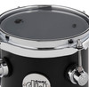 DW Design Series Rata Tom 12x6 Acrylic Drum with clear shell and chrome hardware - high projection concert tom - Musician Madness