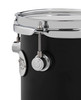 DW Design Series 16x6 Rata Tom with clear acrylic shell and chrome hardware - bold tone and transparent design - Musician Madness