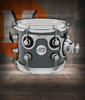 DW Design Series 7x8 Maple Suspended Tom in Steel Gray Lacquer with maple shell and chrome hardware - professional DW tone - Musician Madness