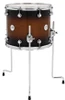 DW Design Series 12x14 Maple Floor Tom in Tobacco Burst Gloss Lacquer with maple shell and chrome hardware â€“ professional DW tone â€“ Musician Madness