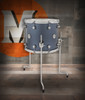 DW Design Series Maple Floor Tom, 16x18 - Blue Slate Lacquer w/Chrome Hardware (DDLM1618TTBS) | Musician Madness