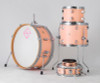 Dixon Little Roomer 5-Piece Shell Pack in Peach Fuzz finish (PODL520PF) with compact shell design and full tone â€“ portable performance drum kit â€“ Musician Madness