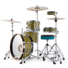 Dixon Little Roomer 5-Piece Shell Pack in Olive Green finish (PODL520OG) with compact shells and full warm tone – portable performance drum kit – Musician Madness