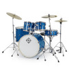 Dixon Spark 5-Piece Drum Set in Ocean Blue Sparkle finish (PODSP522C1SOBS) â€“ complete outfit with cymbals and hardware â€“ beginner-friendly drum kit â€“ Musician Madness