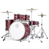 Dixon Spark 5-Piece Drum Set in Red Oak finish (PODSP522C1SRO) – complete outfit with cymbals and hardware – ideal for beginners – Musician Madness