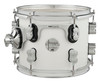 PDP Concept Maple 8x10 Suspended Tom - Pearlescent White Lacquer w/ Chrome Hardware (PDCM0810STPW) | Musician Madness
