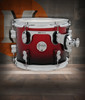 PDP Concept Maple 8x10 Suspended Tom - Red to Black Fade Lacquer w/ Chrome Hardware (PDCM0810STRB) | Musician Madness