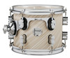 PDP Concept Maple 8x10 Suspended Tom - Twisted Ivory Finish Ply w/ Chrome Hardware (PDCM0810STTI) | Musician Madness