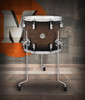 PDP Concept Maple 12x14 Floor Tom in Satin Charcoal Burst finish with chrome hardware and maple shell â€“ rich tone and modern satin design â€“ Musician Madness