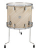 PDP Concept Maple 16x18 Floor Tom - Twisted Ivory Finish Ply w/ Chrome Hardware (PDCM1618TTTI) | Musician Madness
