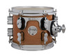 PDP Concept Series Maple Exotic Suspended Tom, 7x8 - Natural Honey Mahogany w/Chrome Hardware (PDCMX0708STHM) | Musician Madness