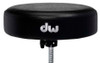 DW 9000 Series Low Tripod Round Top Drum Throne (DWCP9101) – low-profile padded seat with sturdy double-braced base for compact drumming comfort – Musician Madness