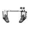 DW 2000 Series Double Bass Drum Pedal (DWCP2002A) with dual chain drive and footboards