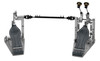 DW MFG Series Machined Direct Drive Double Bass Drum Pedal (DWCPMDD2GR) Gun Metal Edition with included carrying bag