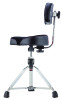 Gibraltar - 9000 Series 16" Cordura Saddle Drum Throne with Backrest (9608MB) | Musician Madness