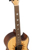 H. Jimenez Satin Natural with laser design Bajo Quinto Cutaway Electric w/ Hard wood case (LBQ1GXE-MC) | Musician Madness