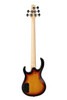 H. Jimenez 5-String Glossy Vintage Burst Bass Guitar (LBS5-VB) with deluxe padded gig bag