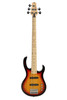 H. Jimenez 5 string glossy Vintage Burst bass guitar with deluxe padded gig bag (LBS5-VB) | Musician Madness