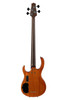 H. Jimenez 4 string glossy Gold Top bass guitar w/ deluxe padded gig bag (LBS4-GT) | Musician Madness