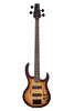 H. Jimenez 4-String Satin Spalt Burst Bass Guitar (LBS4-SB) with deluxe padded gig bag