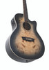 Washburn Deep Forest Burl Grand Auditorium Acoustic-Electric Guitar - Black Fade (DFBACEB)