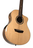 Washburn Bella Tono Suprema Acoustic-Electric Guitar - Natural Glossy (BTSC40SCE-U) | Musician Madness