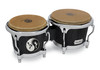 Latin Percussion LP Paoli Mej????????as CCII 7-1/4"-8-5/8" Bongos - Ash Baltic Amber with Chrome Hardware (LP201AX-2PMB) | Musician Madness