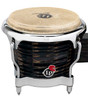 Latin Percussion LP Pedrito Martinez Signature Deep Cut Mango Bongos (LP201AX-PM) â€“ handcrafted mango wood signature bongos designed with Pedrito Martinez, available at Musician Madness.