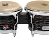 Latin Percussion LP Pedrito Martinez Signature Deep Cut Mango Bongos (LP201AX-PM) – handcrafted mango wood signature bongos designed with Pedrito Martinez, available at Musician Madness.