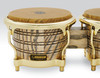 Latin Percussion LP Giovanni Galaxy CCII 7-1/4"-8-5/8" Bongos - Natural American Ash with Gold Hardware (LP793X) | Musician Madness