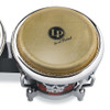 Latin Percussion LP Karl Perazzo Signature CCII 7-1/4"-8-5/8" Fiberglass Bongos - Sugar Skull Artwork with Chrome Hardware (LP794X-KP) | Musician Madness
