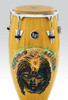 Latin Percussion LP Santana CCII 11" Quinto - Oak Africa Speaks with Chrome Hardware (LP522X-SAS) - signature Santana LP quinto available at Musician Madness.