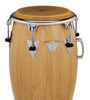 Latin Percussion LP Classic Series Top-Tuning 12-1/2" Tumba - Oak Natural with Chrome Hardware (LP552T-AWC) | Musician Madness