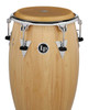 Latin Percussion LP Classic Series Top-Tuning 12-1/2" Tumba - Oak Natural with Chrome Hardware (LP552T-AWC) | Musician Madness